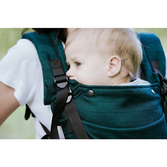Kavka - Marsupiu ergonomic 2 in 1, Baltic Herringbone - poza 5 - ExclusivMAG.ro