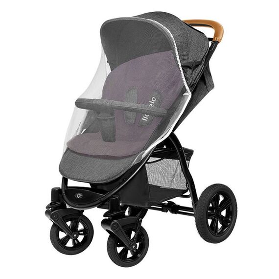 Carucior sport Lionelo Annet Tour, Caramel, Culoare: Gri/Negru - poza 5 - ExclusivMAG.ro
