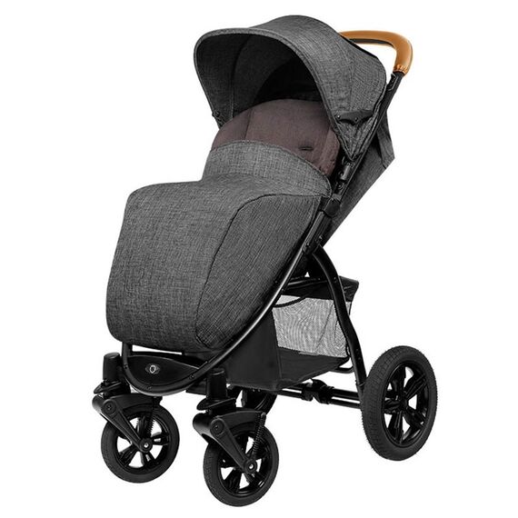 Carucior sport Lionelo Annet Tour, Caramel, Culoare: Gri/Negru - poza 4 - ExclusivMAG.ro
