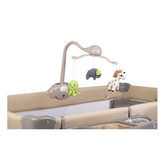 Patut pliant Lionelo Simon, Beige - poza 10 - ExclusivMAG.ro