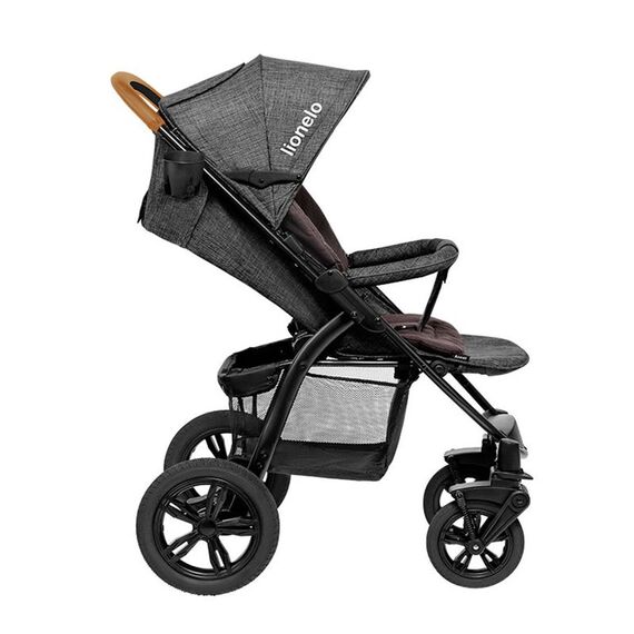 Carucior sport Lionelo Annet Tour, Caramel, Culoare: Gri/Negru - poza 9 - ExclusivMAG.ro