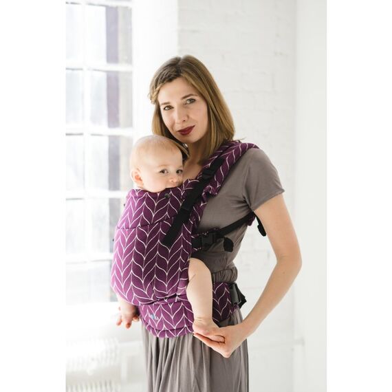Kavka - Marsupiu ergonomic 2 in 1, Sage Braid  - ExclusivMAG.ro