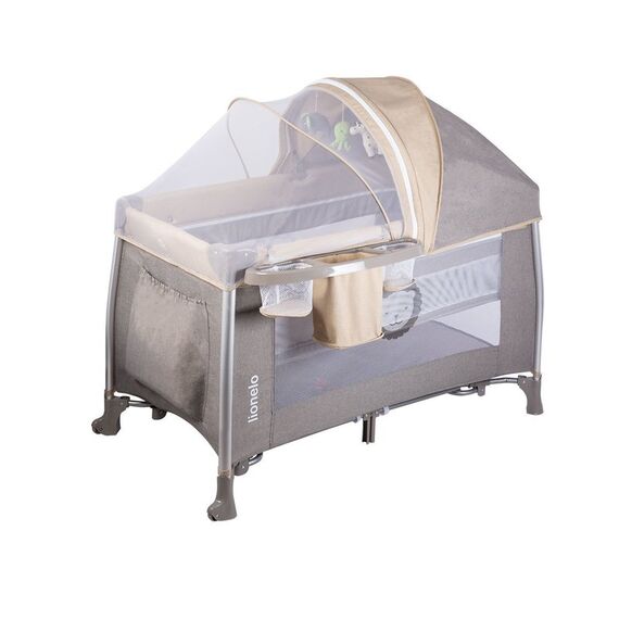 Patut pliant Lionelo Simon, Beige - poza 4 - ExclusivMAG.ro