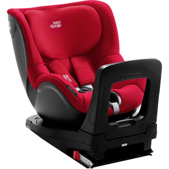Scaun auto Dualfix M I-size Fire Red Britax-Romer, Culoare: Rosu, Grupa: 61-105cm (4luni - 4ani) - poza 2 - ExclusivMAG.ro