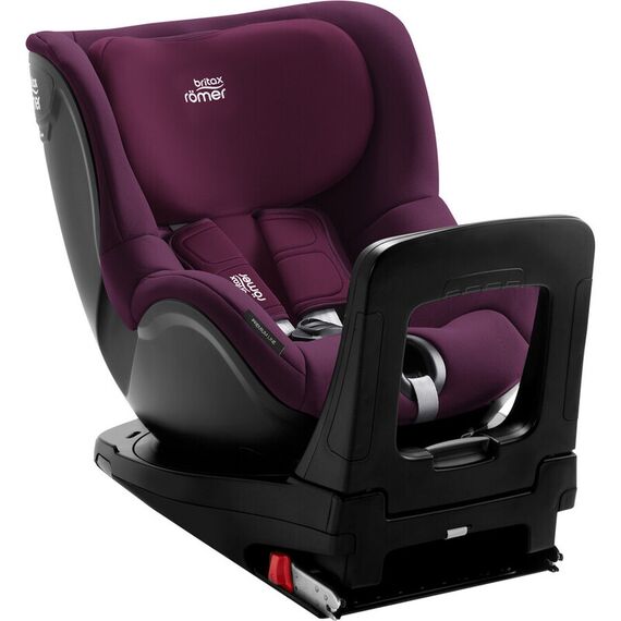 Scaun auto Dualfix M I-size Burgundy Red Britax-Romer, Culoare: Visiniu, Grupa: 61-105cm (4luni - 4ani)  - ExclusivMAG.ro