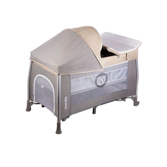 Patut pliant Lionelo Simon, Beige - poza 5 - ExclusivMAG.ro