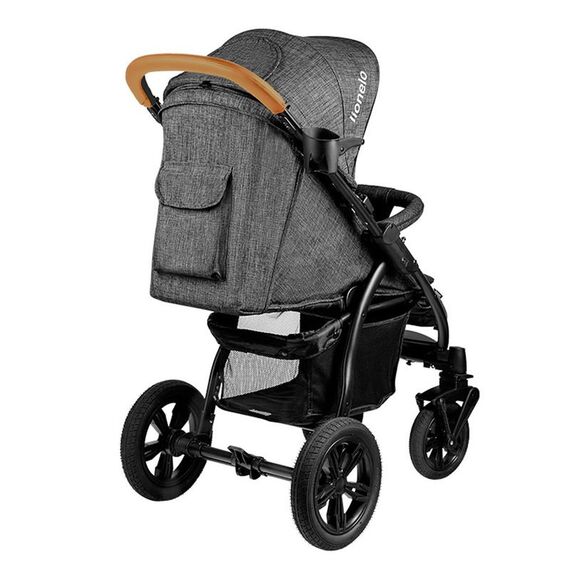 Carucior sport Lionelo Annet Tour, Caramel, Culoare: Gri/Negru - poza 11 - ExclusivMAG.ro