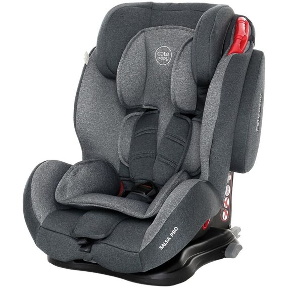 Scaun auto Isofix Salsa Pro Melange Gri - Coto Baby  - ExclusivMAG.ro