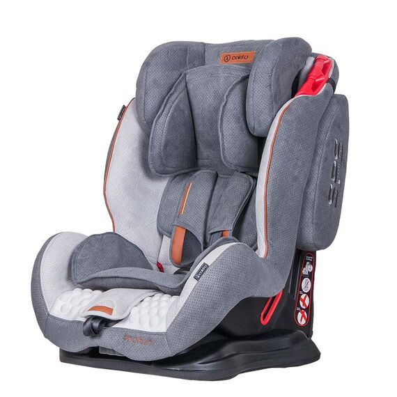 Scaun auto SPORTIVO Grey Coletto, Culoare: Gri, Grupa: 9-36kg (9 luni - 12 ani)  - ExclusivMAG.ro