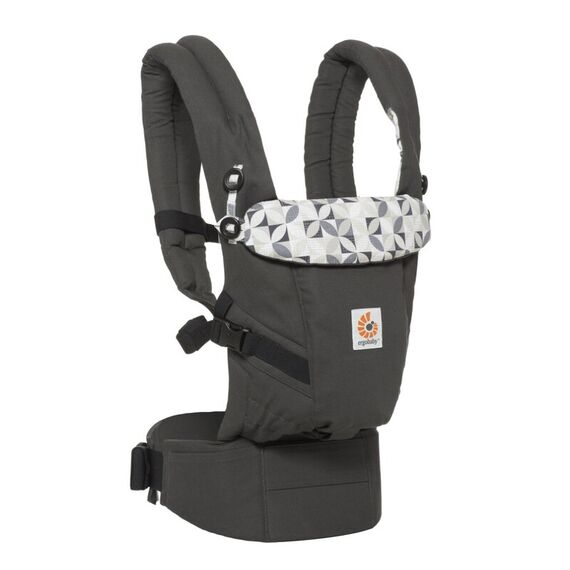 Marsupiu Adapt Graphic Grey 0 luni+ Ergobaby  - ExclusivMAG.ro