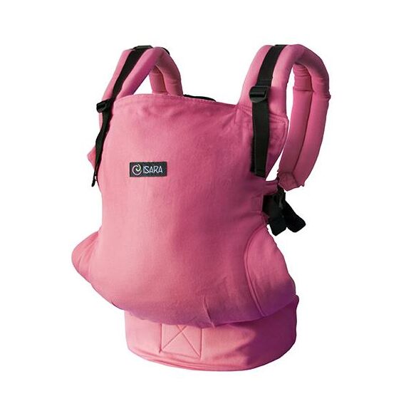 Marsupiu Toddler Wrap Conversion Organic Raspberry - Isara  - ExclusivMAG.ro