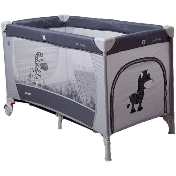 Patut pliabil Samba Gri - Coto Baby  - ExclusivMAG.ro