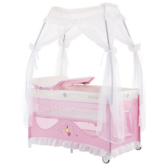 Patut pliabil Chipolino Sahara fairy rose, Culoare: Roz  - ExclusivMAG.ro