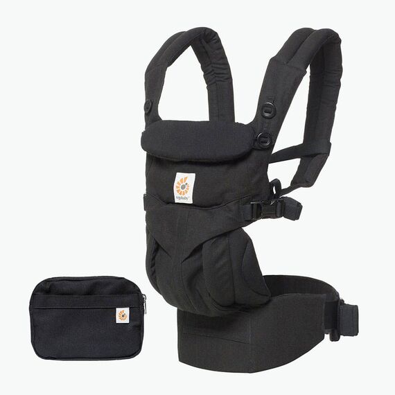 Marsupiu Omni 360 Pure Black Ergobaby  - ExclusivMAG.ro