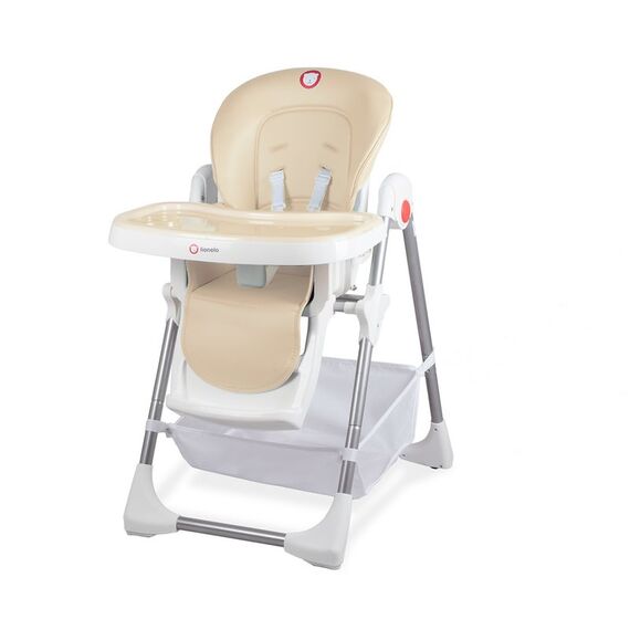 Scaun de masa copii Linn Plus Beige - Lionelo  - ExclusivMAG.ro