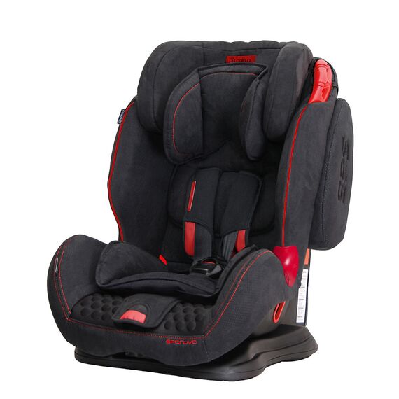 Scaun auto SPORTIVO Black Coletto, Culoare: Negru, Grupa: 9-36kg (9 luni - 12 ani)  - ExclusivMAG.ro