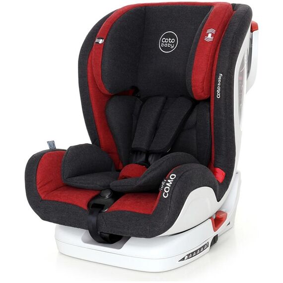 Scaun auto Isofix Como Melange Rosu - Coto Baby  - ExclusivMAG.ro