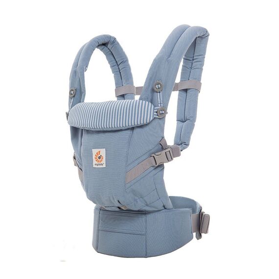 Marsupiu Adapt Original Azure Blue 0 luni+ Ergobaby, Culoare: Albastru  - ExclusivMAG.ro