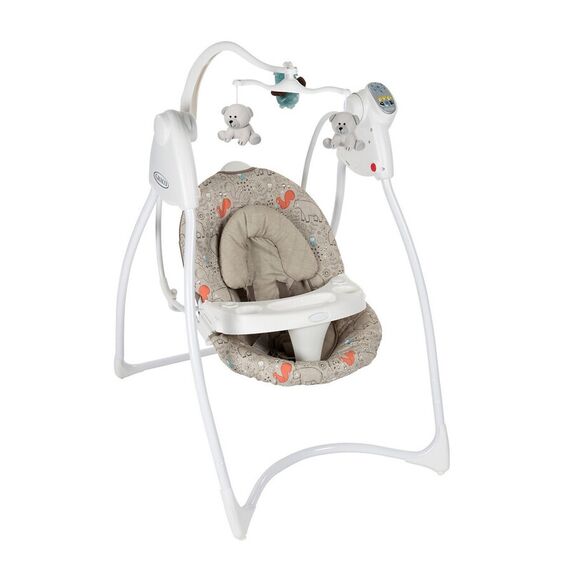 Balansoar Lovin'Hug cu conectare la priza Woodland Walk - Graco  - ExclusivMAG.ro