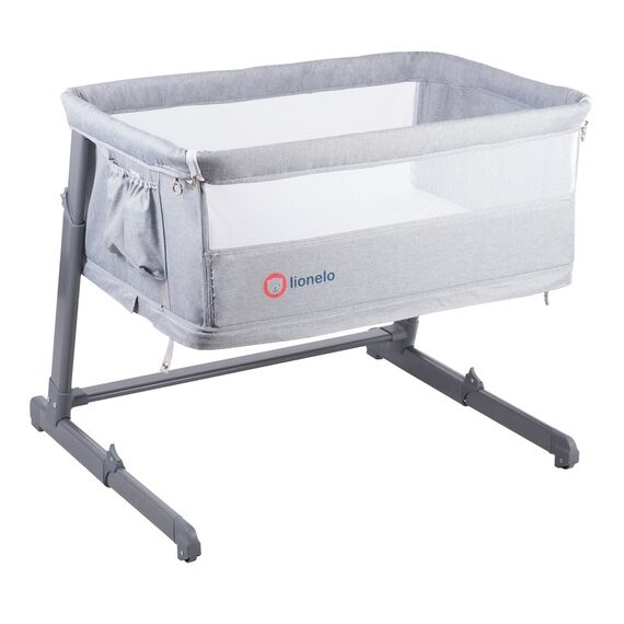 Patut 3 in 1 Co-Sleeper Toon Grey - Lionelo  - ExclusivMAG.ro