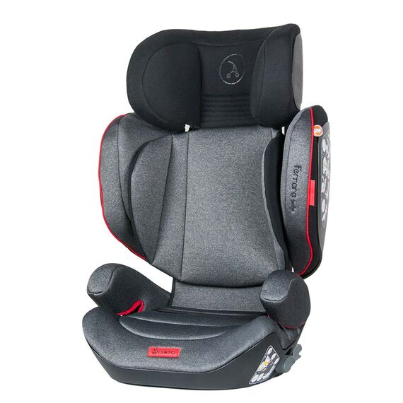 Scaun auto Ferrara cu Isofix Grafit Coletto  - ExclusivMAG.ro