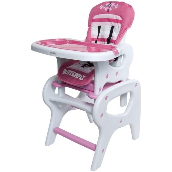 Scaun de masa Multifunctional Roz - Sun Baby  - ExclusivMAG.ro