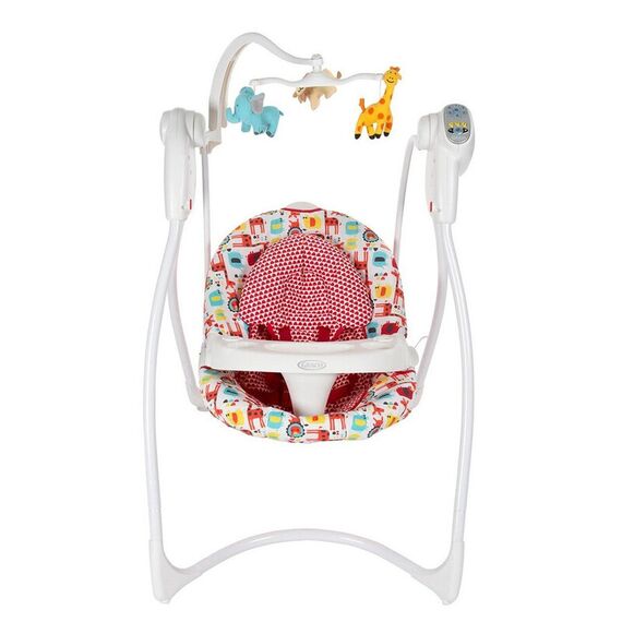 Balansoar Lovin'Hug cu conectare la priza Wild Day Out - Graco  - ExclusivMAG.ro