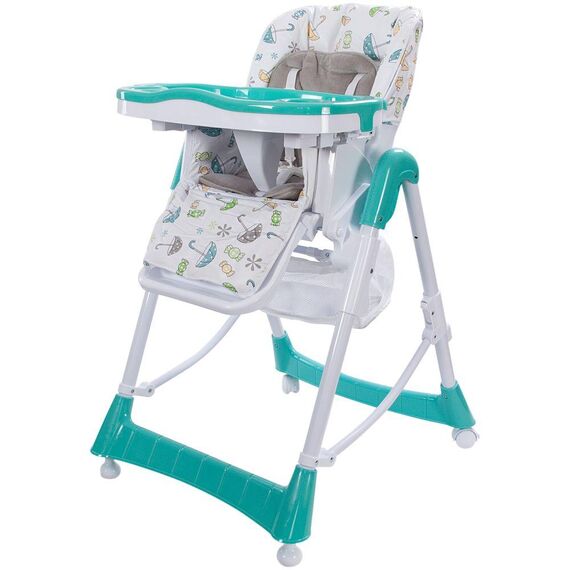 Scaun de masa Laura Turcoaz - Sun Baby  - ExclusivMAG.ro
