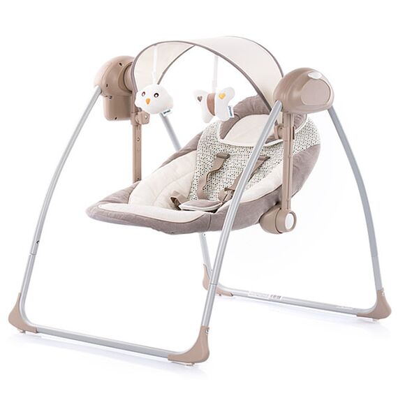Leagan si balansoar electric Sonata cappuccino - Chipolino  - ExclusivMAG.ro