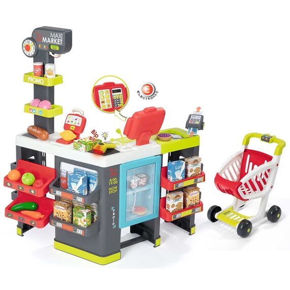 Magazin pentru copii Smoby Maxi Market cu accesorii  - ExclusivMAG.ro