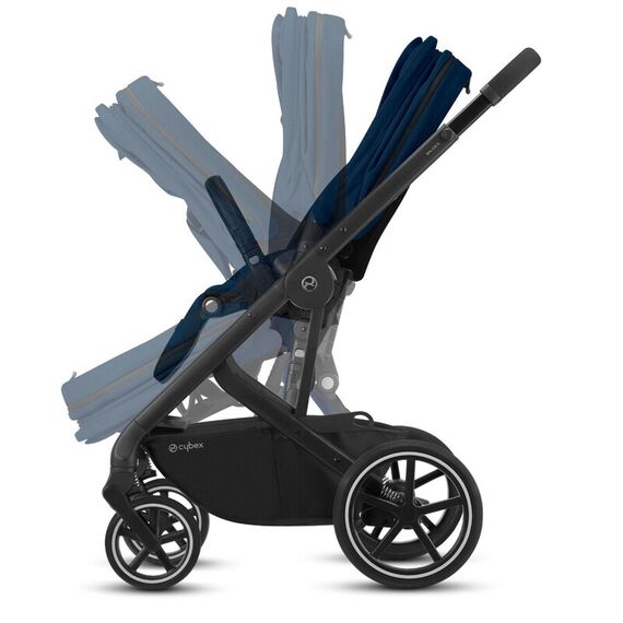 Carucior Cybex Balios S Lux Soho Grey, Culoare: Gri - poza 2 - ExclusivMAG.ro