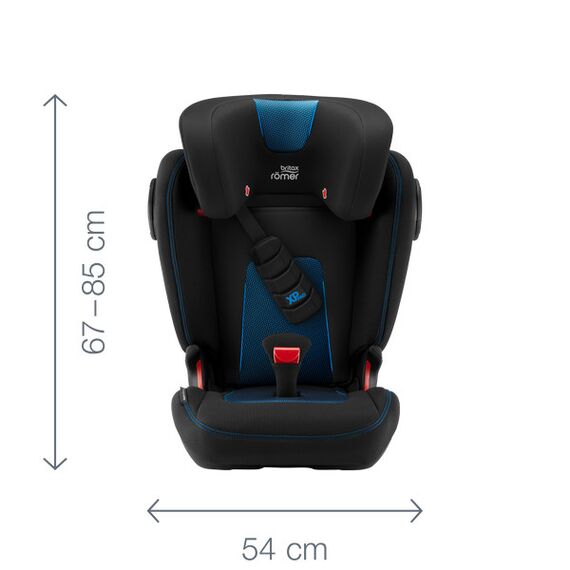 Scaun auto KIDFIX III S Cool Flow Black Britax-Romer, Culoare: Rosu/Negru, Grupa: 15-36kg (4 ani - 12 ani) - poza 3 - ExclusivMAG.ro