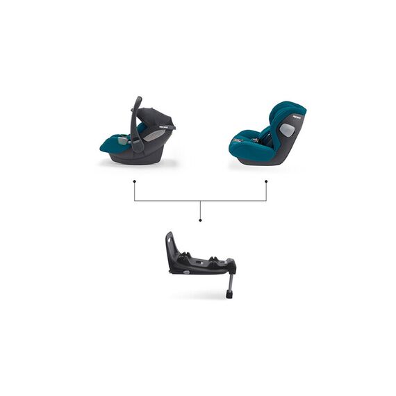 Scaun Auto Recaro i-Size Kio Select Pacific Blue, Culoare: Albastru, Grupa: 0-18kg (0 luni - 4 ani) - poza 10 - ExclusivMAG.ro