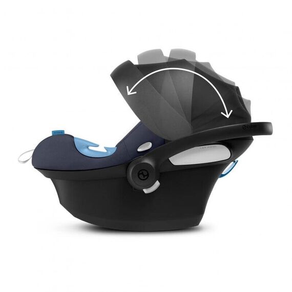 Scoica auto Cybex Aton M i-Size Soho Grey, Culoare: Gri, Grupa: 0-13kg (0 luni - 12 luni) - poza 2 - ExclusivMAG.ro