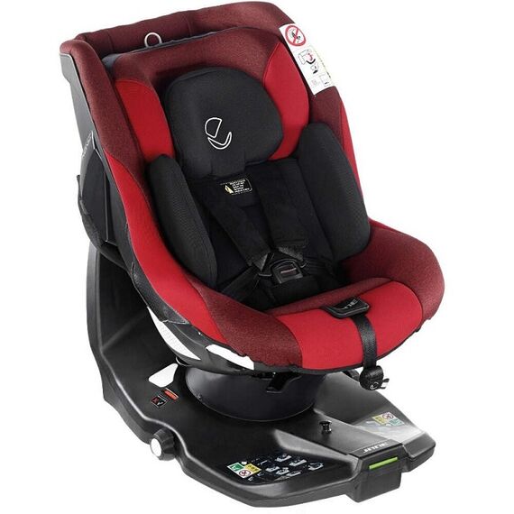 Scaun auto Jane Ikonic i-Size 360 Red Being, Culoare: Rosu/Negru, Grupa: 0-18kg (0 luni - 4 ani)  - ExclusivMAG.ro