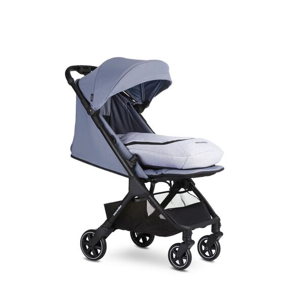 Carucior Easywalker Jackey Steel Grey, Culoare: Albastru - poza 5 - ExclusivMAG.ro