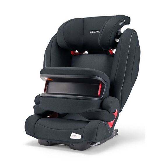 Scaun Auto Isofix Recaro Monza Nova IS Prime Mat Black, Culoare: Gri/Negru, Grupa: 9-36kg (9 luni - 12 ani)  - ExclusivMAG.ro