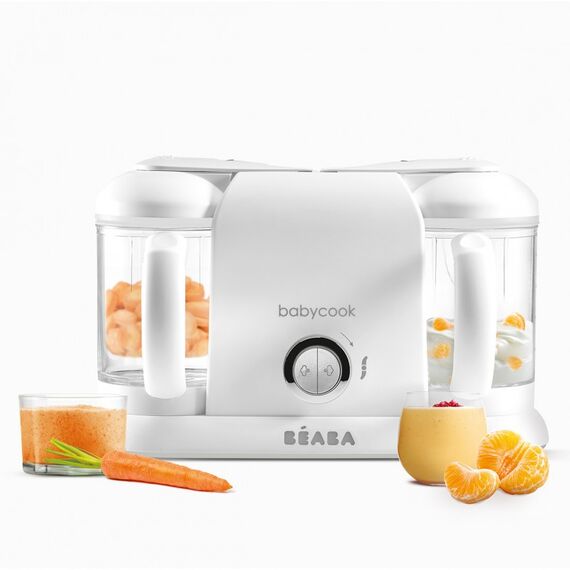 Robot Babycook Plus White Silver Beaba, Culoare: Alb - poza 5 - ExclusivMAG.ro