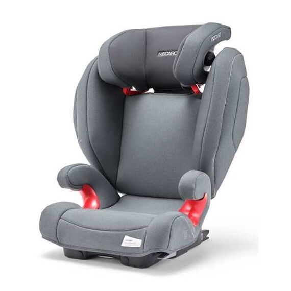 Scaun Auto Recaro Monza Nova 2 Seatfix Prime Silent Grey, Culoare: Gri, Grupa: 15-36kg (4 ani - 12 ani)  - ExclusivMAG.ro