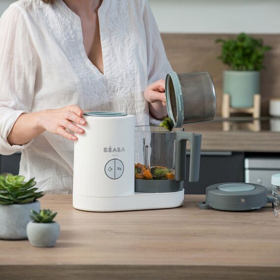 Robot Babycook Neo White Grey Beaba, Culoare: Alb - poza 9 - ExclusivMAG.ro