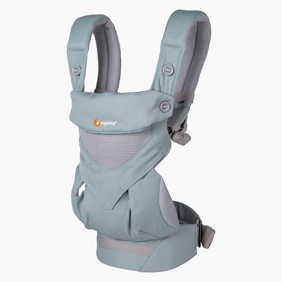 Marsupiu Ergobaby 4 Pozitii 360 Cool Air Mesh Sea Mist  - ExclusivMAG.ro
