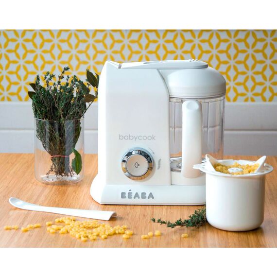 Robot Babycook Solo White/Silver Beaba - poza 10 - ExclusivMAG.ro