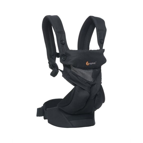 Marsupiu Ergobaby 4 Pozitii 360 Cool Air Onyx Black, pana la 20 Kg - poza 3 - ExclusivMAG.ro