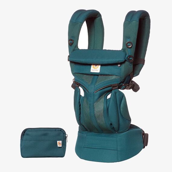 Marsupiu Ergobaby Omni 360 Cool Air Mesh Evergreen  - ExclusivMAG.ro