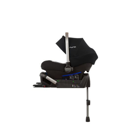 Scoica auto Nuna Pipa Lite Caviar + baza isofix, 0-13 kg, Culoare: Gri/Negru, Grupa: 0-13kg (0 luni - 12 luni)  - ExclusivMAG.ro