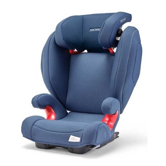 Scaun Auto Recaro Monza Nova 2 Seatfix Prime Sky Blue, Culoare: Albastru, Grupa: 15-36kg (4 ani - 12 ani)  - ExclusivMAG.ro