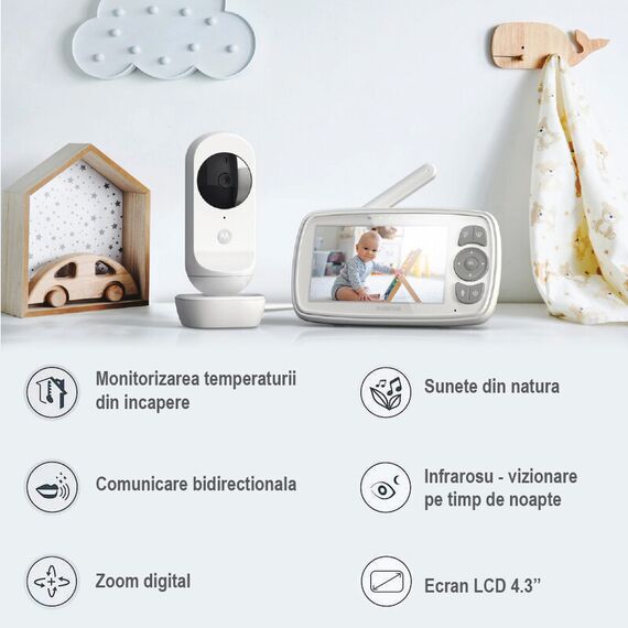 Video Monitor Digital Motorola Ease34 - poza 7 - ExclusivMAG.ro