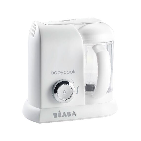 Robot Babycook Solo White/Silver Beaba  - ExclusivMAG.ro