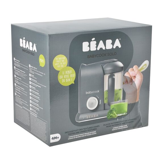 Robot Beaba Babycook Solo Dark Grey Beaba - poza 5 - ExclusivMAG.ro