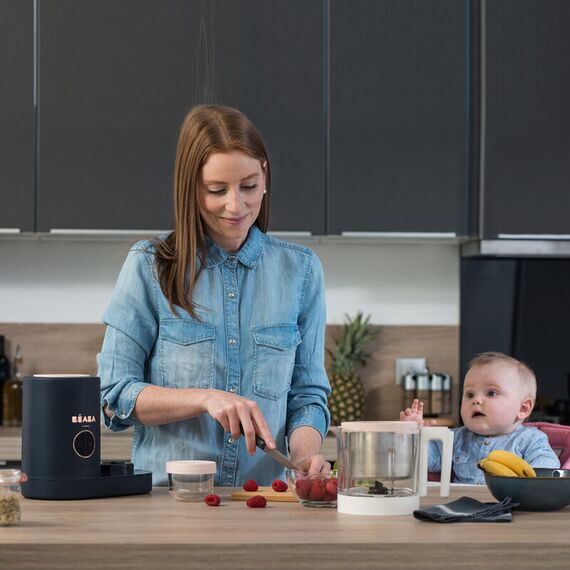 Robot Babycook Neo Night Blue Beaba, Culoare: Albastru - poza 4 - ExclusivMAG.ro